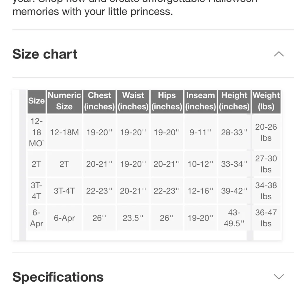 Disney Cinderella Costume